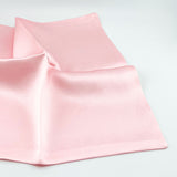 Pink Silk Pocket Square Ladies Handkerchief