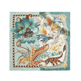 Designer Silk Scarf Mulberry Silk Scarf Wensli Silk Scarf Square, Blooming