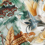 Designer Silk Scarf Mulberry Silk Scarf Wensli Silk Scarf Square, Blooming