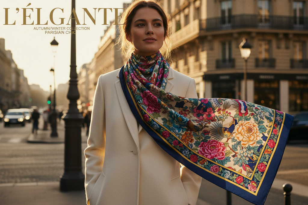 How to Style a Square Silk Scarf: 10 Elegant Ways